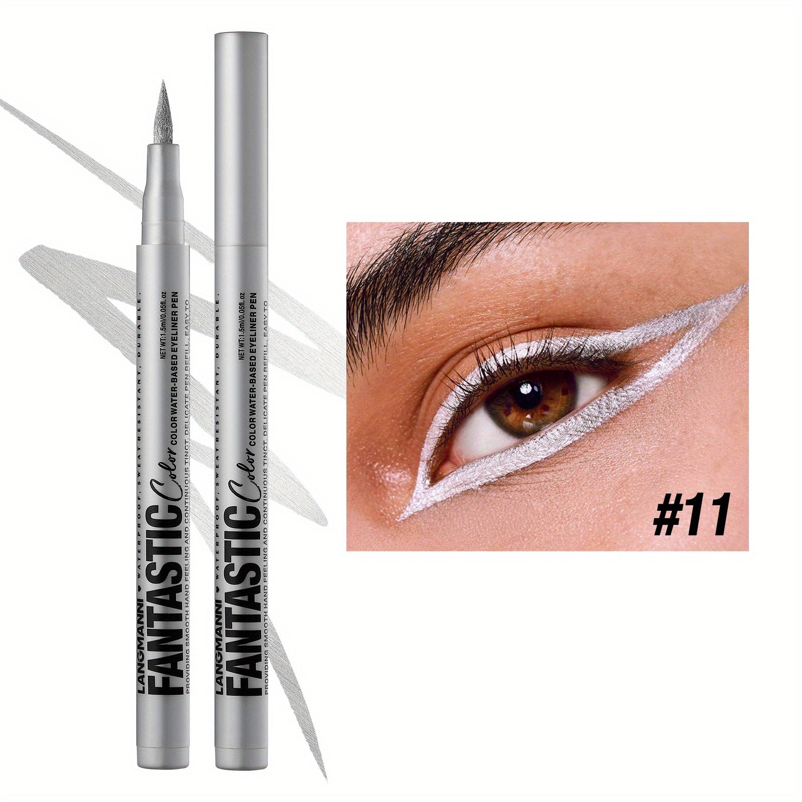 1 pcs waterproof  quick-drying  oil-proof and non-smudging long-lasting ultra-fine eyeliner  eyeliner pen  Makeup
