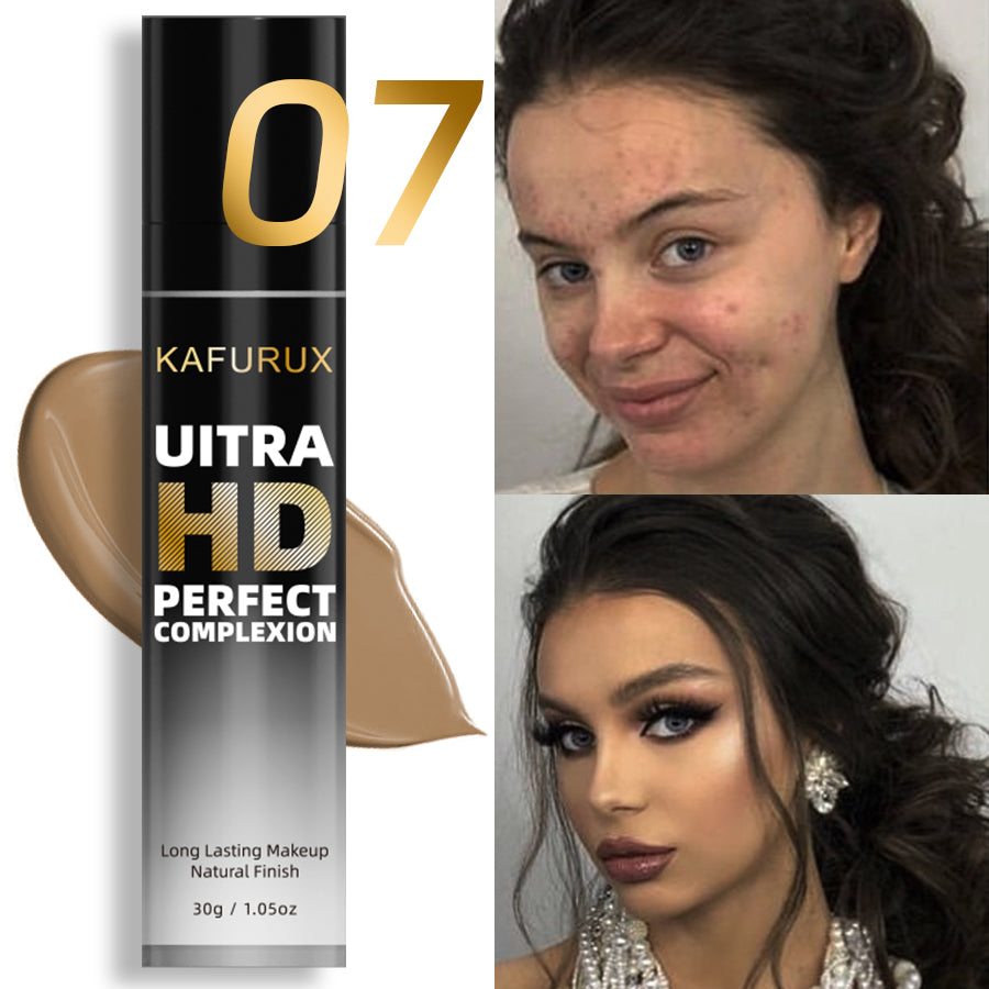 8-Color Face Foundation Cream Oil-Control Matte Concealer Waterproof Liquid Full Coverage Nude Base Professional Makeup Products