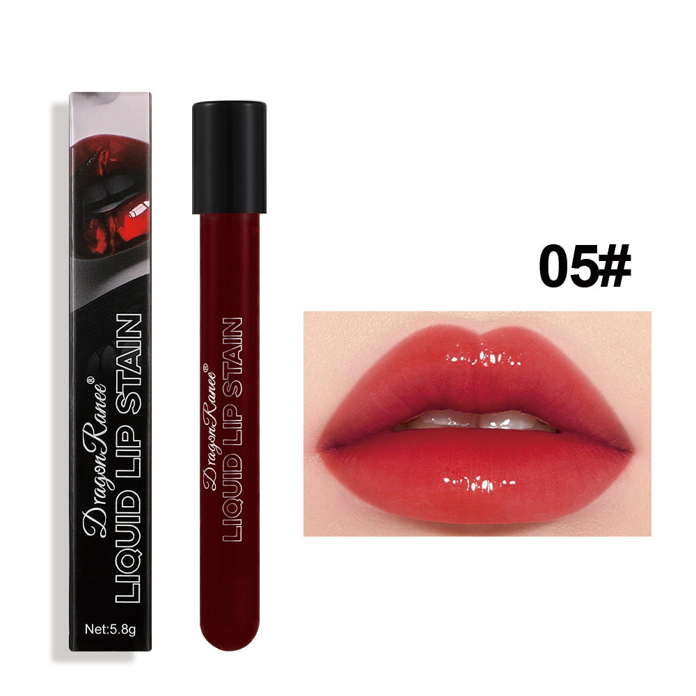 Mirror Lip Gloss Long Lasting Not Fade Lip Tint Water Gloss Glass Lipstick Blood Plasma Lips Makeup Halloween Lip Stain Cosmetic