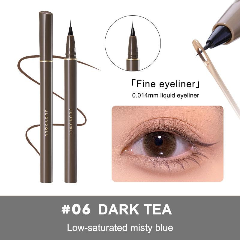 Precision Liquid Eyeliner Pen, Ultra-Fine Tip, Waterproof, Smudge-Proof, 24-Hour Long-Lasting, Perfect for Lash Line