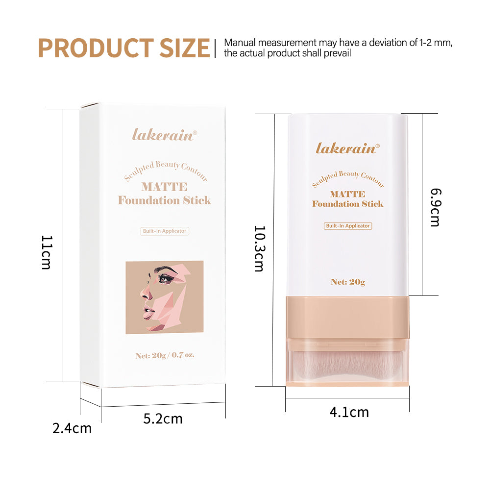Eraser Foundation Stick Concealer  Silky Contour Brightening Complexion  Matte Foundation