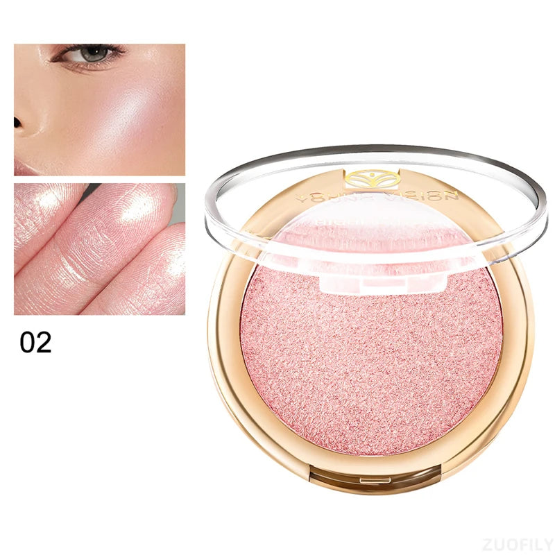 Beautiful Highlighter Powder Palette Makeup Glow Face Contour Shimmer Water Light Highlight Makeup Pallete Illuminator Cosmetics
