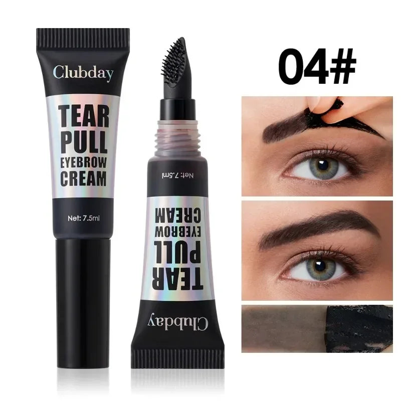 15-minute Semi Permanent Eyebrow Dye Tint Fast Gel Peel Off Eyebrows Tint Dye Makeup Eyebrow Cream Natural Brow Tattoo Cosmetics