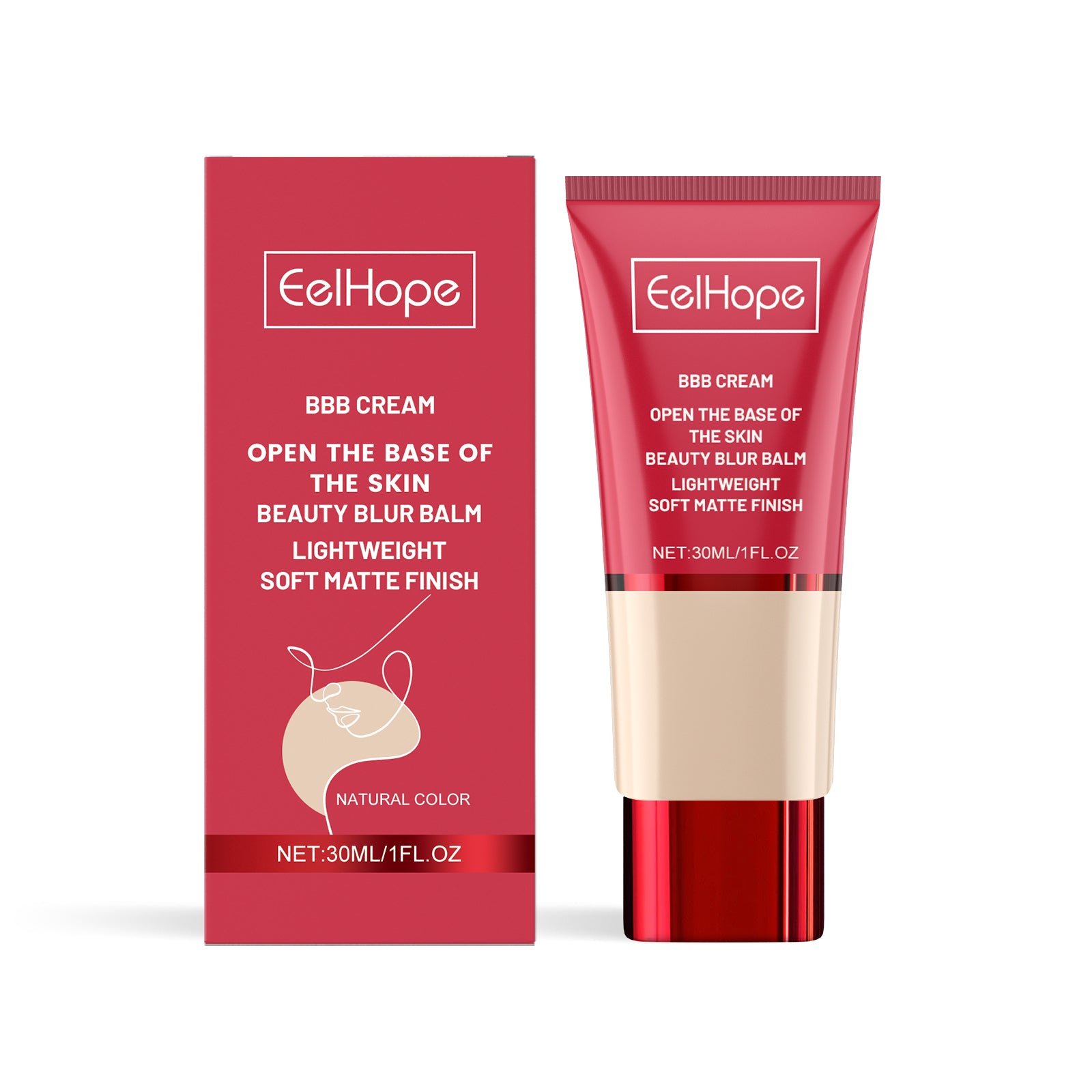 BB Cream Foundation Full Coverage Waterproof Liquid Lightweight Buildable Matte Color Correct Hydrate Natural Flawless Concealer