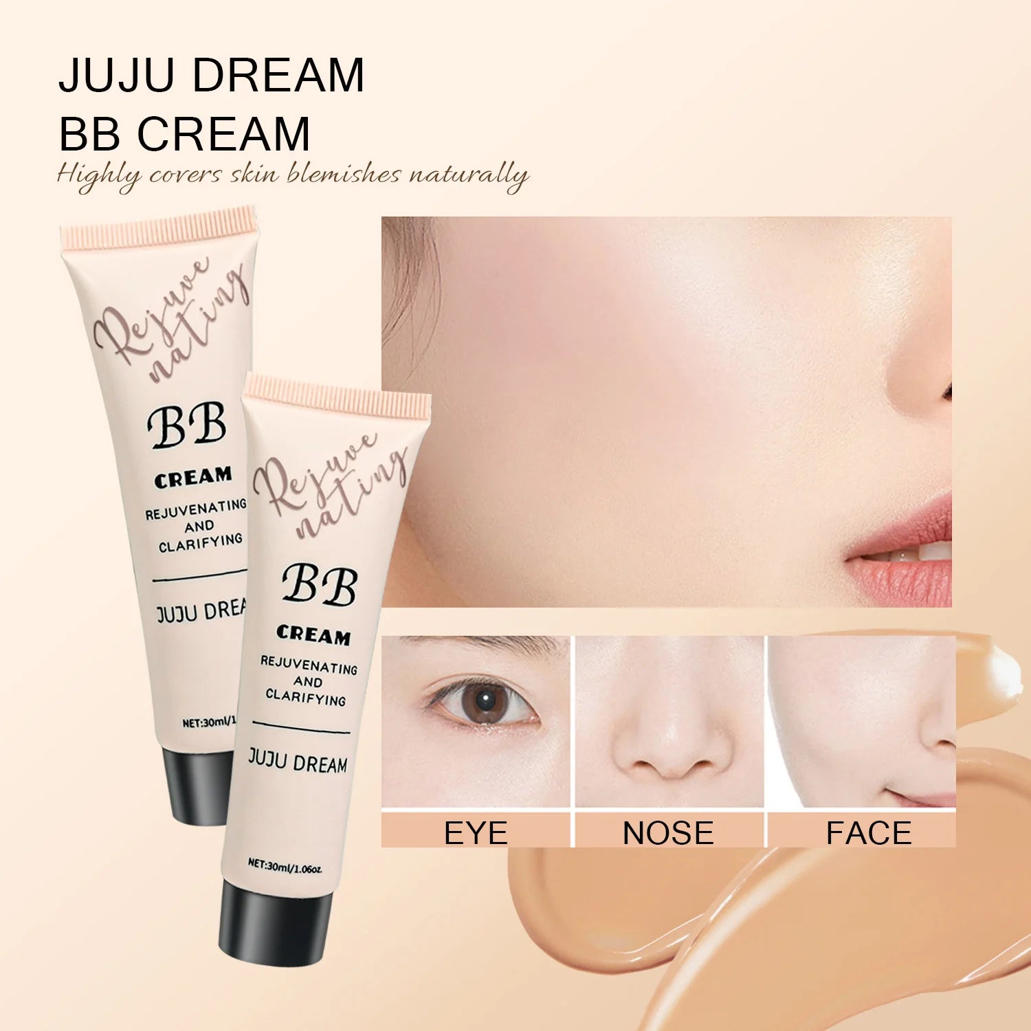 BB cream isolation cream liquid foundation moisturizing oil control&nbsp long-lasting makeup concealer&nbsp; waterproof dry skin