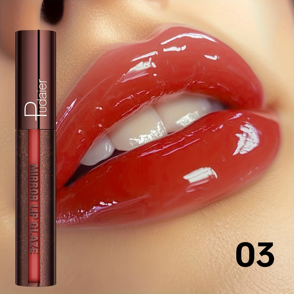 Mirror Shine Lip Gloss – 5 Colors Available   High-Gloss Finish   Non-Stick Cup  Long-Lasting & Waterproof  Moisturizing Formula