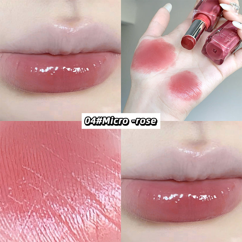  Mirror Gloss Lipstick — Ice-Translucent Water-Gloss Finish Plumping and Hydrating
