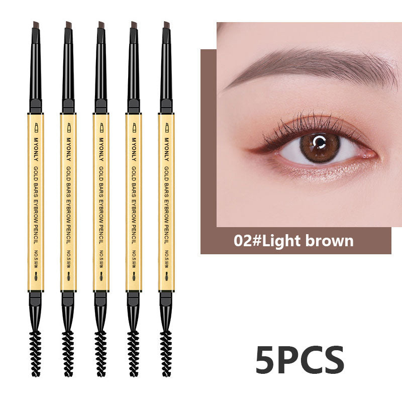 Double Sided Microblading Eyebrow Pen Woman Eyebrow Pencil Waterproof Marker Korean Make Up Products