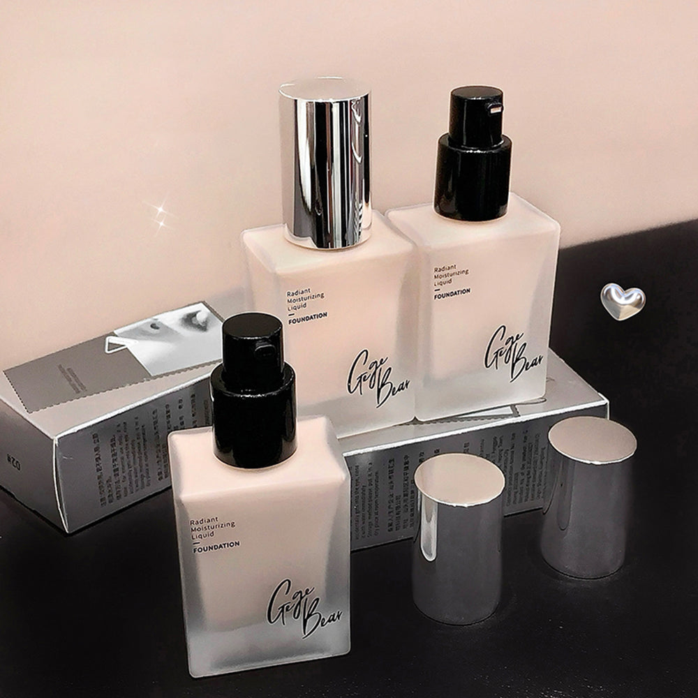 Light Foundation Liquid Concealer Long-lasting Moisturizing Natural Waterproof and Sweat-proof Foundation Cream