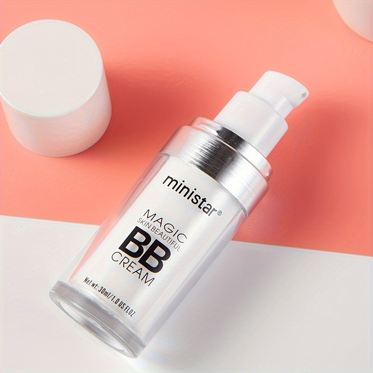 Colour Changing Liquid Foundation Hides Wrinkles&Lines,BB Cream Makeup Base Concealer Cover Moisturizing Fluid for all Skin Tone