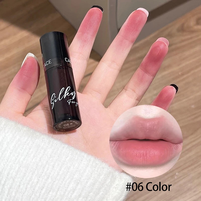 Smoked Plum Stain Lip Gloss Clay Smooth Matte Shades Lip Cream Multi-purpose Tinted Blush Eye Shadow Nude Rose Velvet Lip Mud