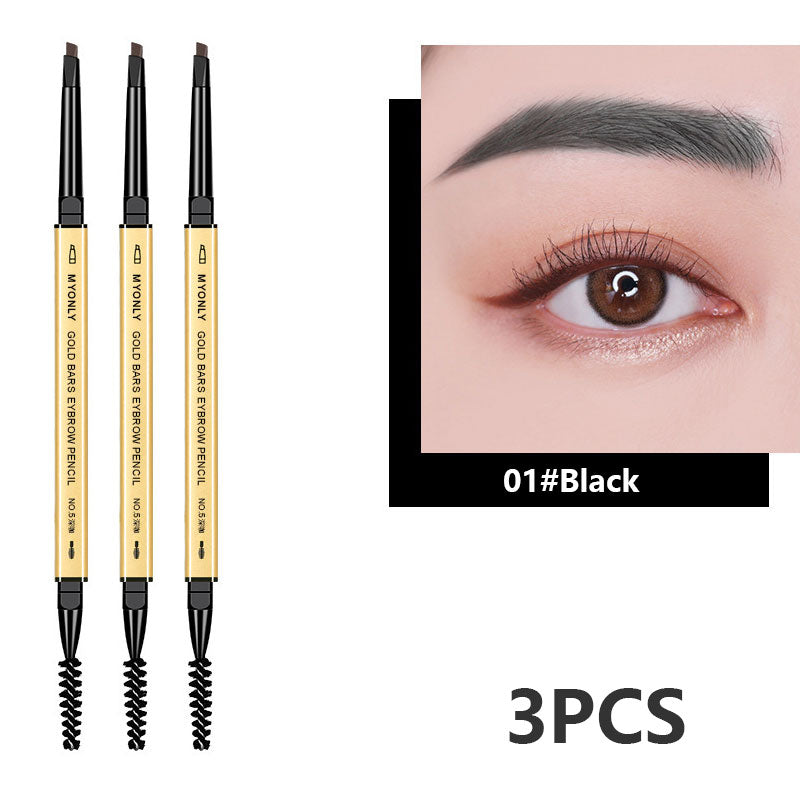 Double Sided Microblading Eyebrow Pen Woman Eyebrow Pencil Waterproof Marker Korean Make Up Products