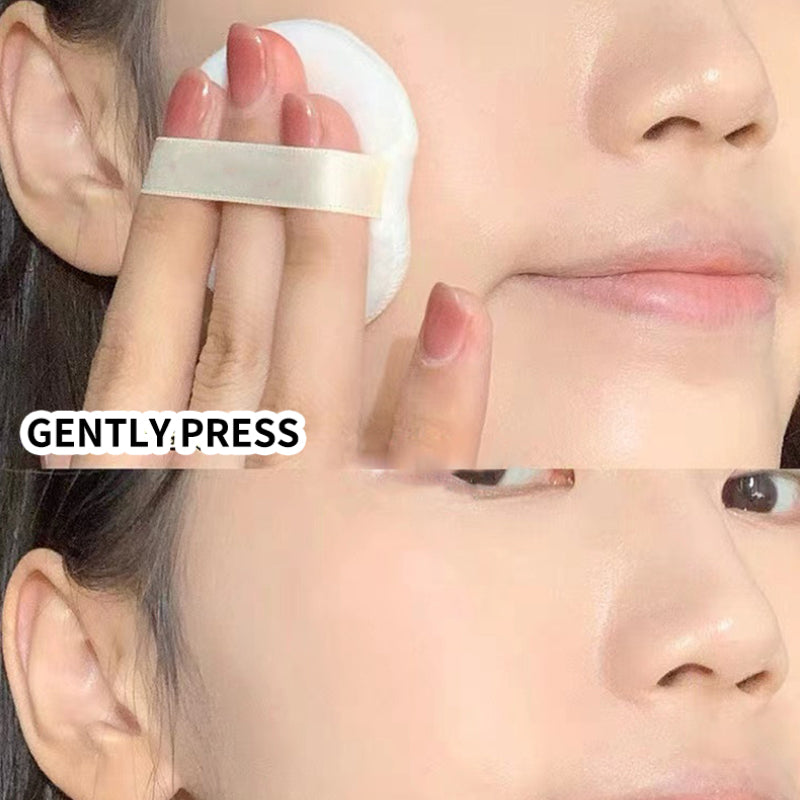 Mini Blue Box Loose Powder — Matte Finish Oil-Control Long-Lasting Setting Powder for Students