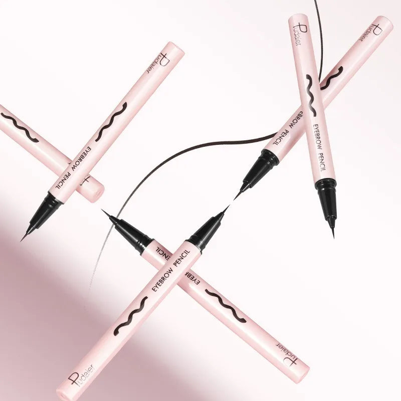 Waterproof Eyebrow Pencil Brown Black Eyebrow Shaping Liquid Eyebrow Pencil Lasting Ultra Fine Brow Dye Makeup Brows Cosmetics