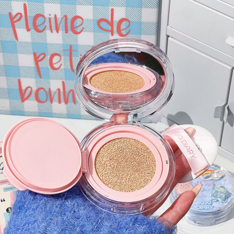 3 Colors Cute South Korea Air Cushion BB Cream Face Concealer Lasting Makeup Set Air Cushion Cream Water Proof Make Up