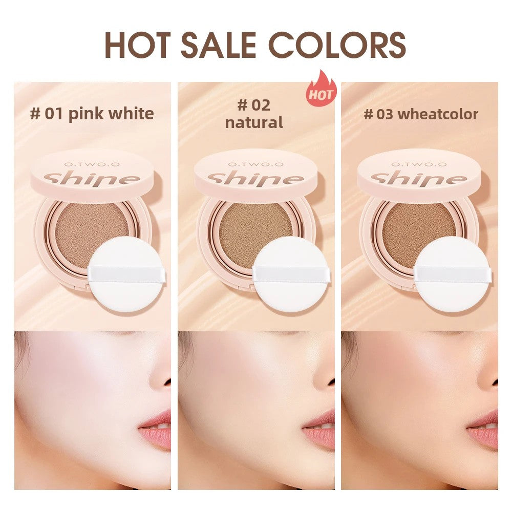 Cushion Foundation 3 Colors Air Cushion BB Cream Full Coverage Breatheable Concealer Waterproof Face Foundation
