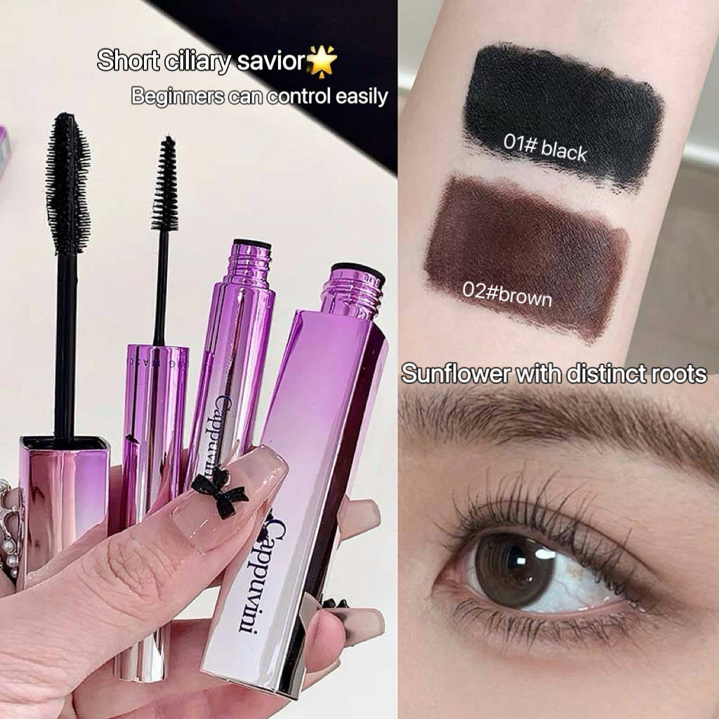 Waterproof Mascara Curling Primer Set Lengthening Volumizing Eyelash Extension Black Brown Natural Eyelash Enhance Smudge-Proof