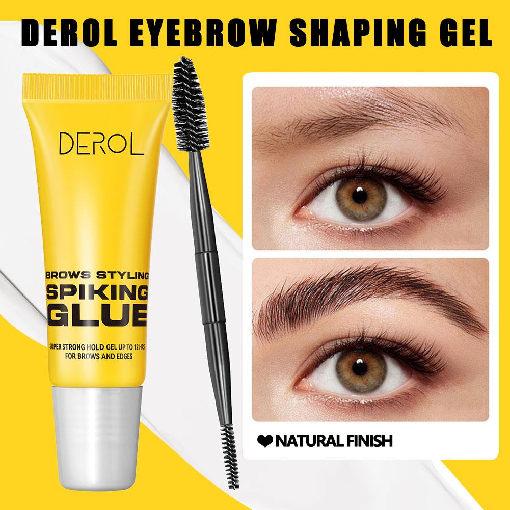 3D Eyebrow Styling Gel Waterproof Transparent Quick Dry Eyebrow Long-lasting Wax Set Brow Lifting Eyebrow Enhancers Makeup