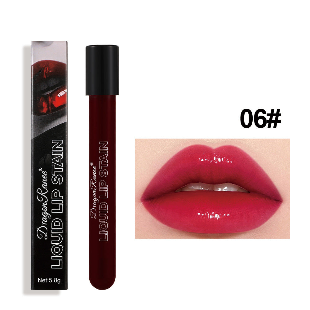 Mirror Lip Gloss Long Lasting Not Fade Lip Tint Water Gloss Glass Lipstick Blood Plasma Lips Makeup Halloween Lip Stain Cosmetic