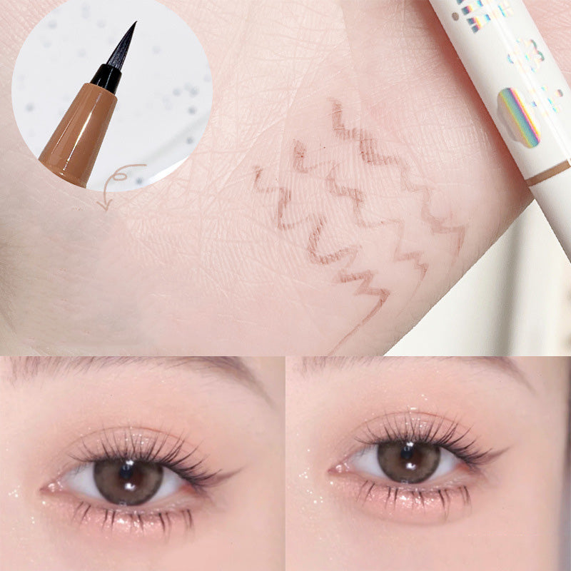 Ultra-fine Liquid Eyeliner Pen Waterproof Lasting Blue Red Sweatproof Quickily Drying Matte Eyeliner Pencil Eyes Makeup Cosmetic