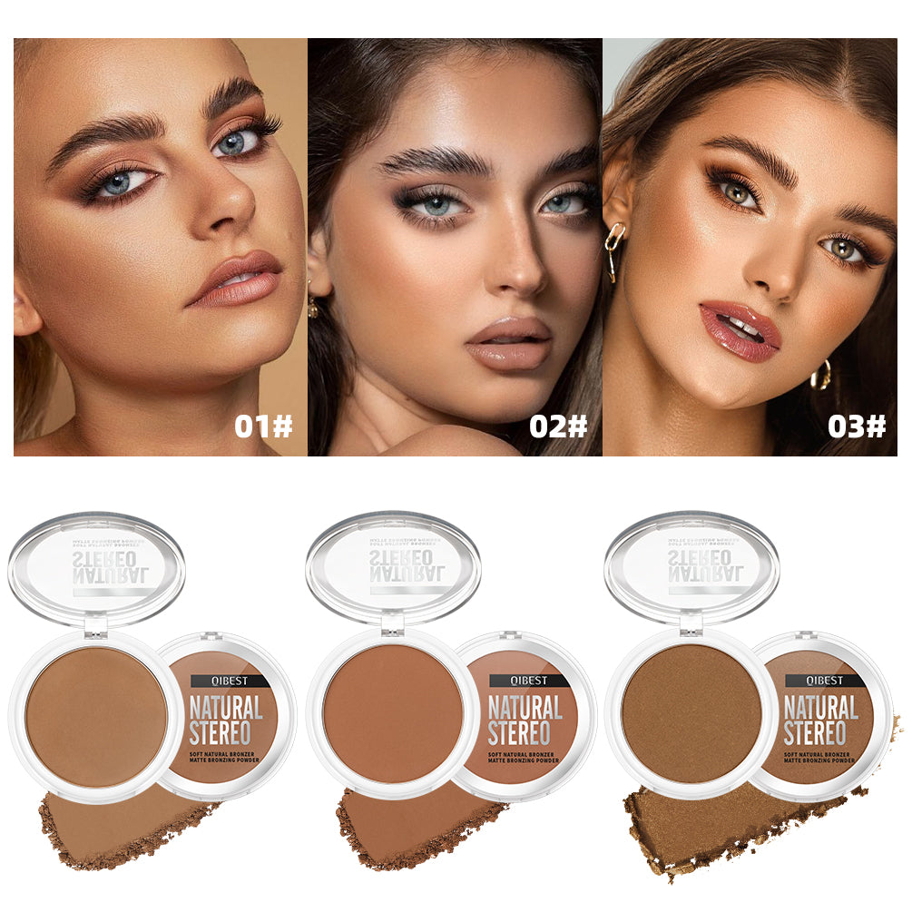 Cream Contour Palette Dark Bronzing Powder  Makeup For Face Highlighter Bronzer Long-Lasting Concealer Cosmetics