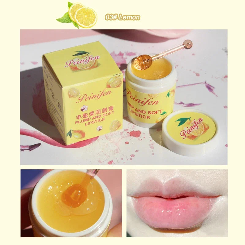 Korea Lip Sleeping Mask Colorless Makeup Lip Balm Fruit Essence Nutrious Lips Care Cream Fade Lip Lines Lipstick Primer Cosmetic