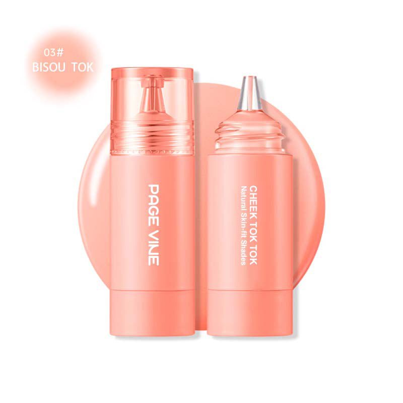 Liquid Blush Longlasting Velvet Ink Blusher Brightening Natural Rouge Multi-Purpose Matte Lipstick Eyeshadow Makeup