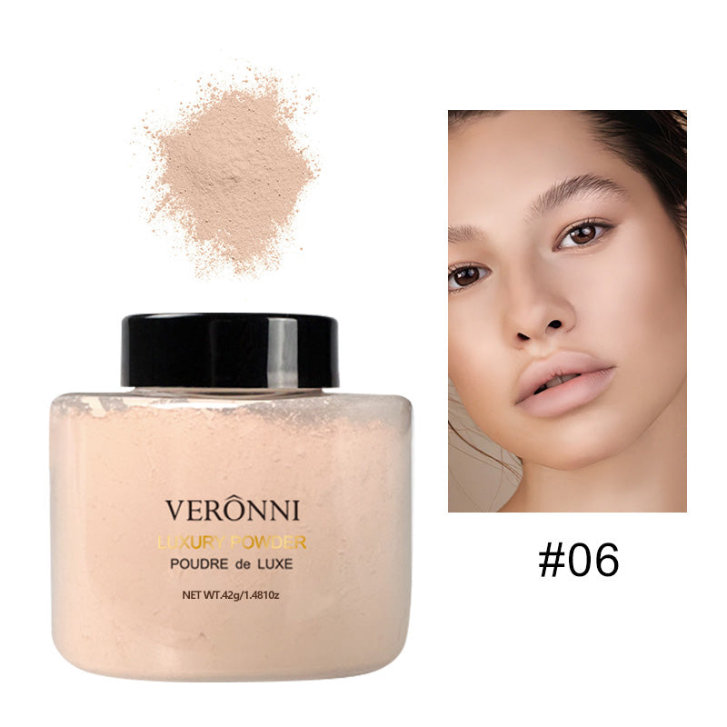 Banana Luxury Powder for Women Face Foundation Banana Powder Bottles Loose Powder Authentic Oil-Control Beauty Make Up Art Tools