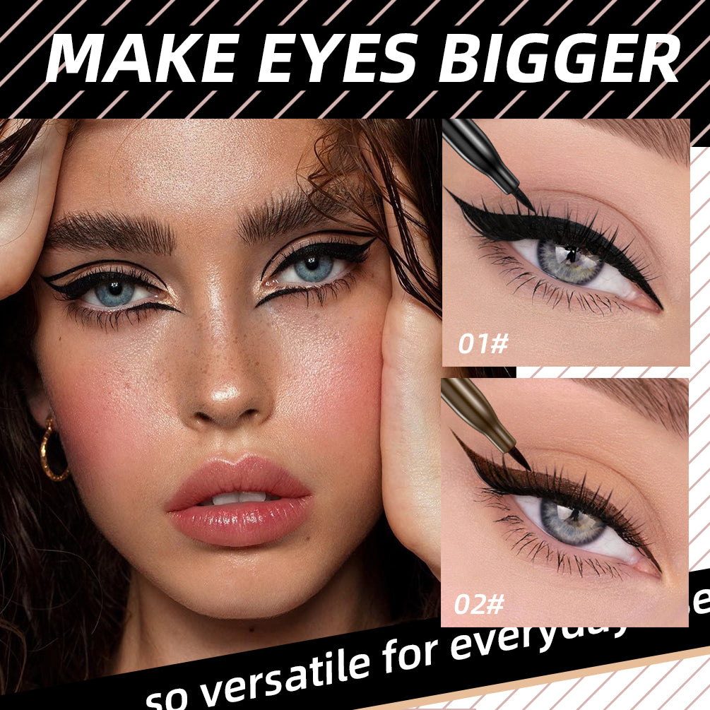 Ultra Fine Eyeliner Pencil Liquid Eye Liner Waterproof Smudgeproof Quick Drying 12 Hour Wear Eyeliner Easy To Use Makeup
