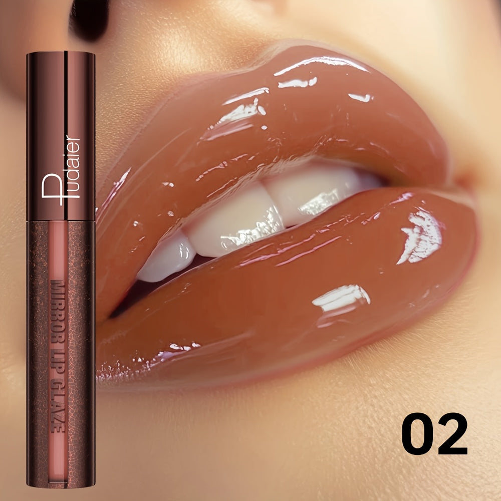 Mirror Shine Lip Gloss – 5 Colors Available   High-Gloss Finish   Non-Stick Cup  Long-Lasting & Waterproof  Moisturizing Formula