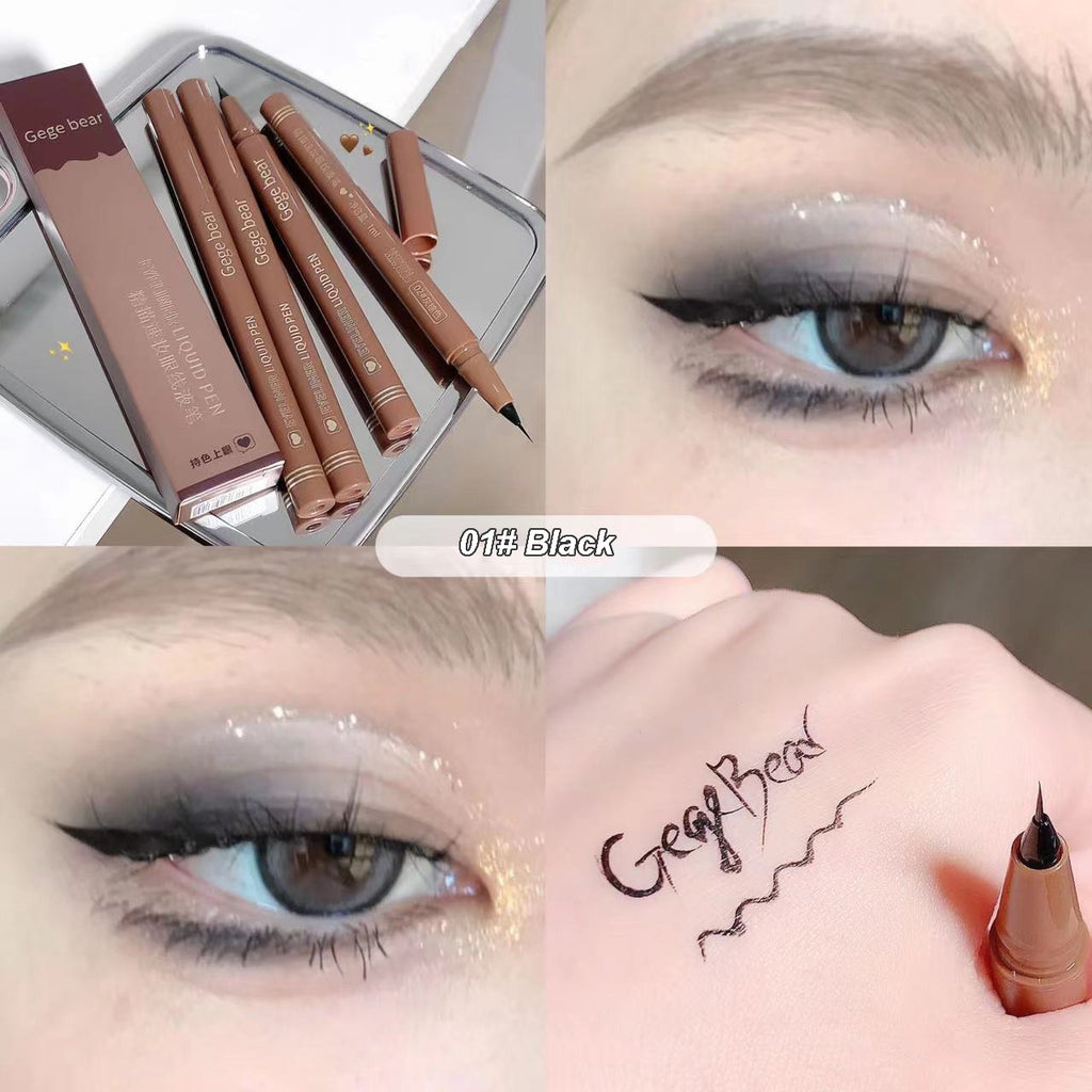 Liquid Eyeliner Pen Waterproof Smudge-proof Fast and Precise Makeup Quick and Smooth Drying Lower Eyelash Pen