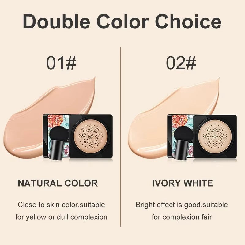 Mushroom Head Air Cushion Cream Natural Moisturizing Foundation Concealer Whitening Oil-control Makeup Cosmetics BB Cream