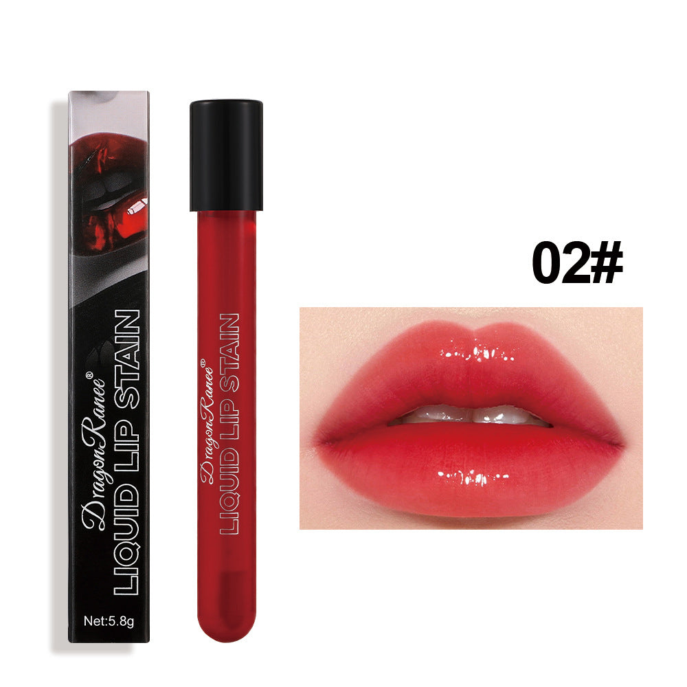 Mirror Lip Gloss Long Lasting Not Fade Lip Tint Water Gloss Glass Lipstick Blood Plasma Lips Makeup Halloween Lip Stain Cosmetic