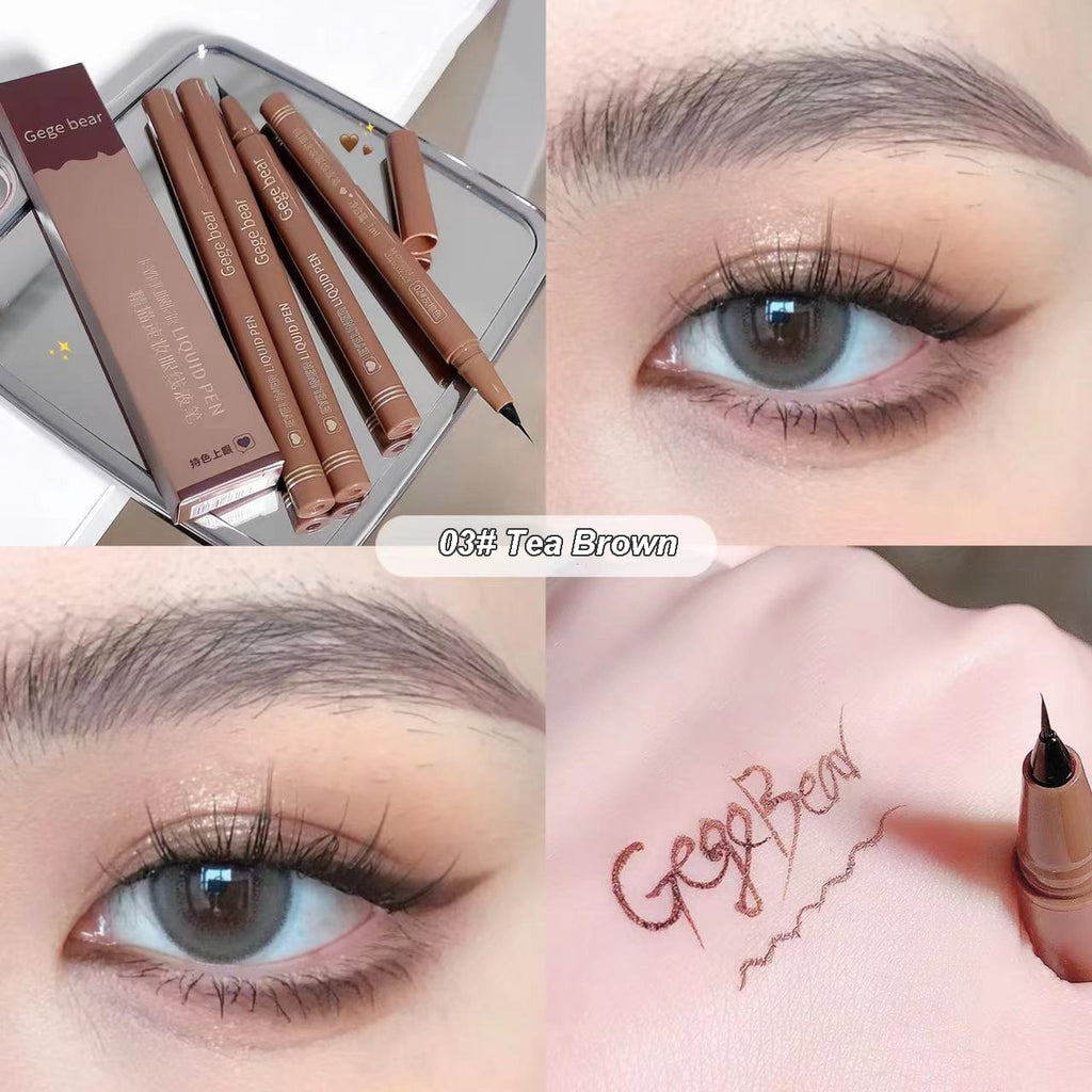 Liquid Eyeliner Pen Waterproof Smudge-proof Fast and Precise Makeup Quick and Smooth Drying Lower Eyelash Pen