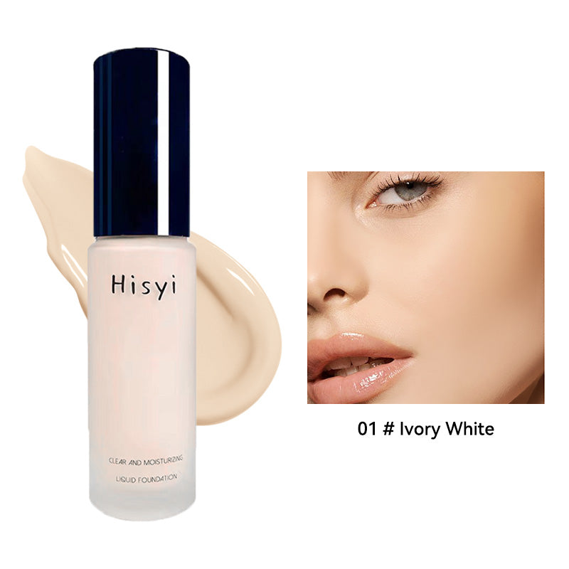 The liquid foundation is light  matte  naturally brightening  and does not come off makeup  The natural complexion is frosty