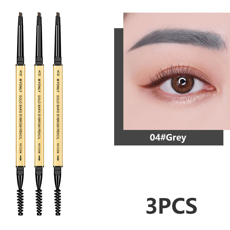 Double Sided Microblading Eyebrow Pen Woman Eyebrow Pencil Waterproof Marker Korean Make Up Products