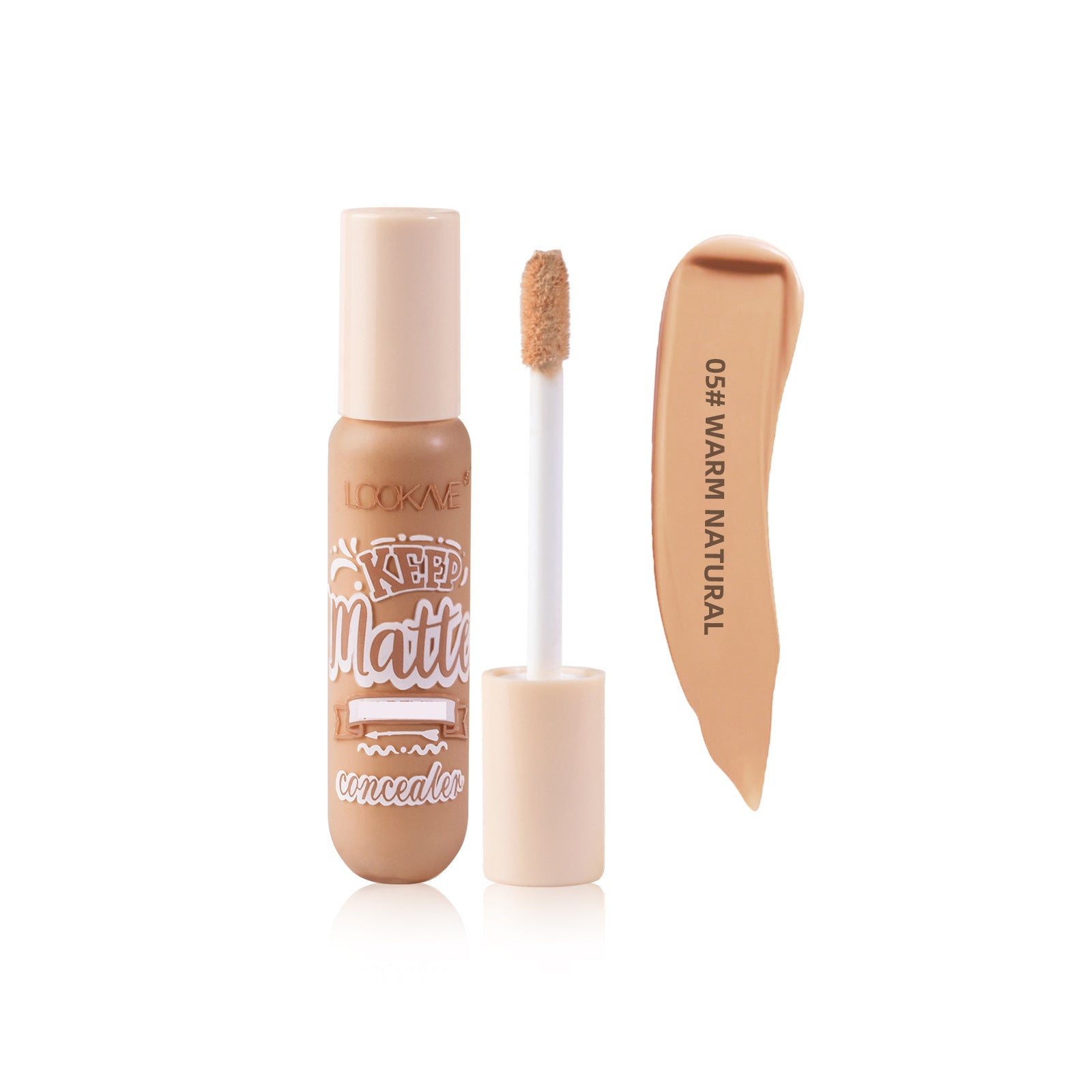 Liquid Concealer Stick Foundation Cream 6 Color Moisturizing Full Coverage Acne Dark Circle Natural Matte Concealer Cream Makeup