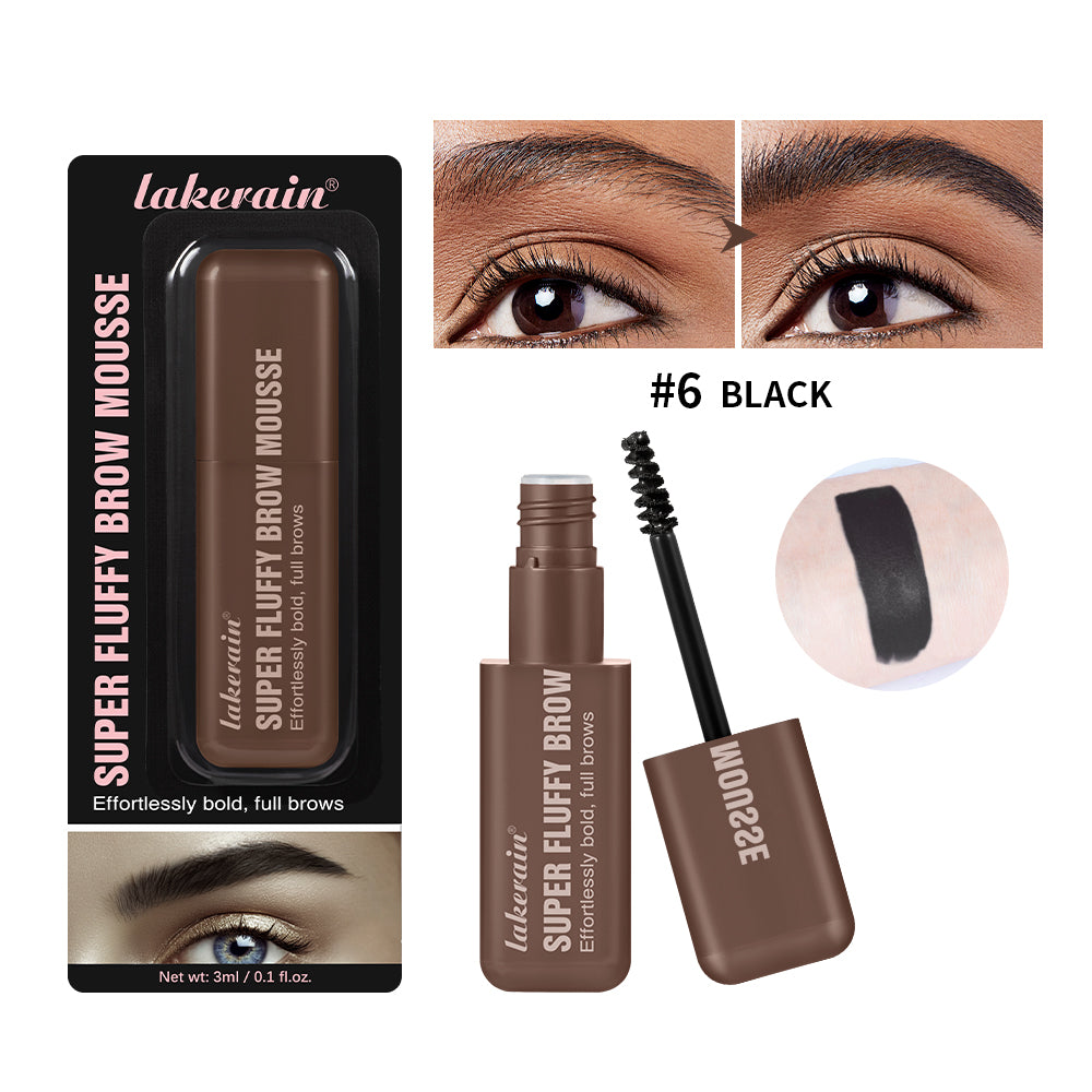 Volumizing Brow Mousse Tint for Eyebrows Tinted Brow Gel Brown Long Lasting Waterproof Eyebrow Tattoo Dye Cosmetics