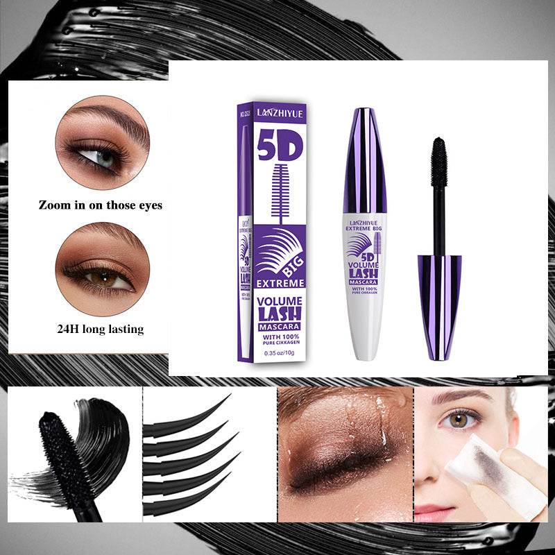 5D Extreme Volume Lash MascaraWaterproof And Long-Lasting Natural Thickening And Curling Eyelash Extension