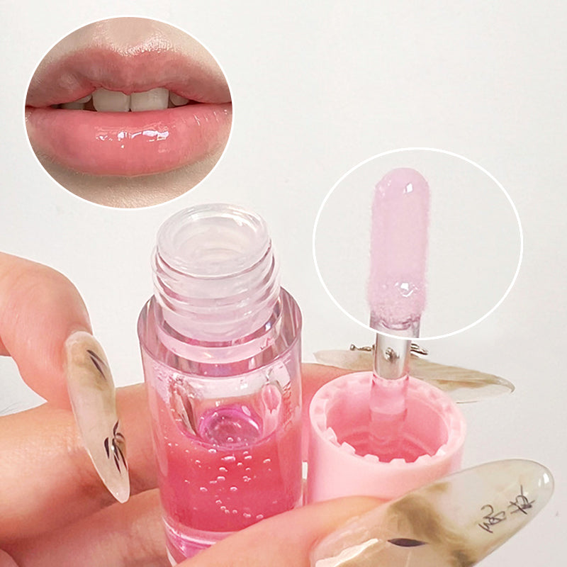 Vitamin C Lip Essence Oil Lip Oil Moisturizing Lip Liquid Hydrating moisturizing primer Improve lip lines and remove dead skin f