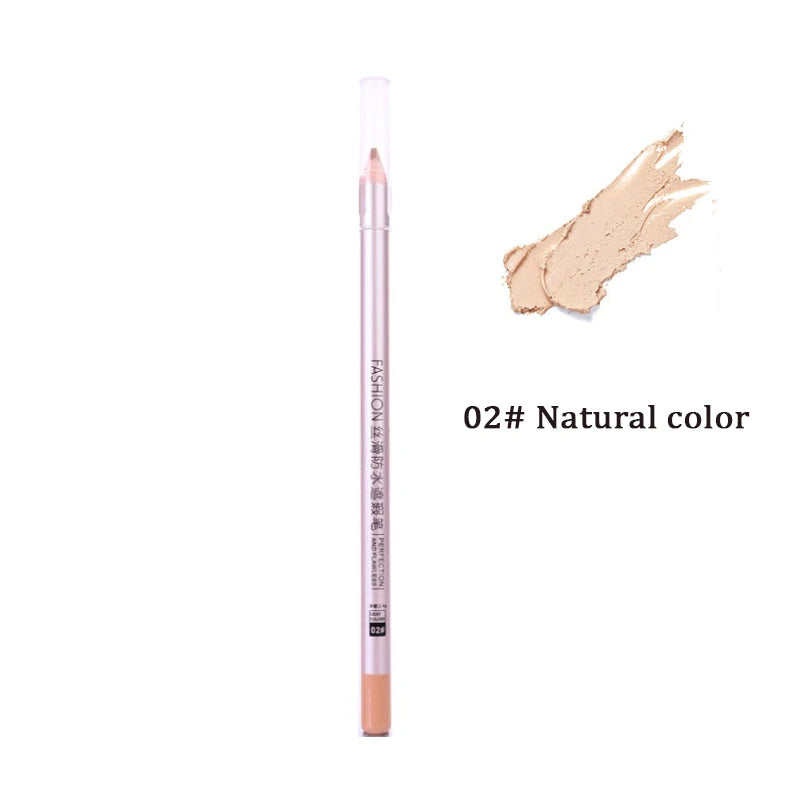 3D Concealer Pencil Covers Acne Spots Dark Circles Wooden Rod Natural Contour Cosmetic Face Makeup Brighten Pen Covers Tools