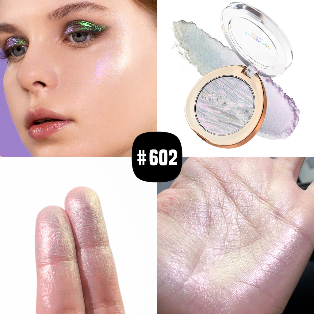 Duochrome Pigment Highlighter Glitter Long-lasting Multichrome Professional Highlighter Cosmetic Makeup for Women