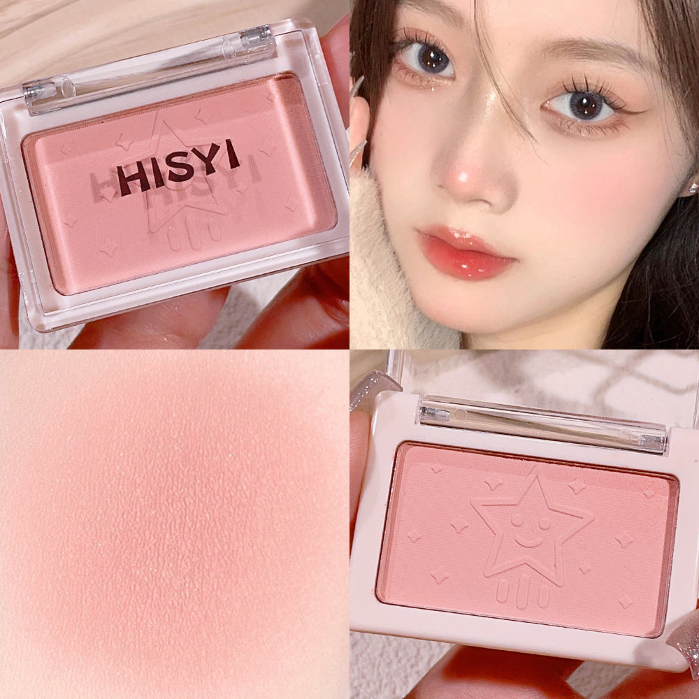 Single Color Blush Single Color Honey Powder Powder Natural Whitening Highlight Brightening Rouge 6 Colors Available