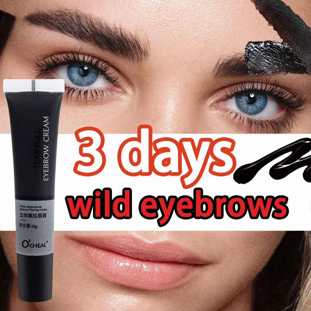 Long-lasting Eyebrow Gel Makeup Semi-permanent Waterproof ColorSweat-proof Film Forming Dye Eyebrow Cream Tint Cosmetics