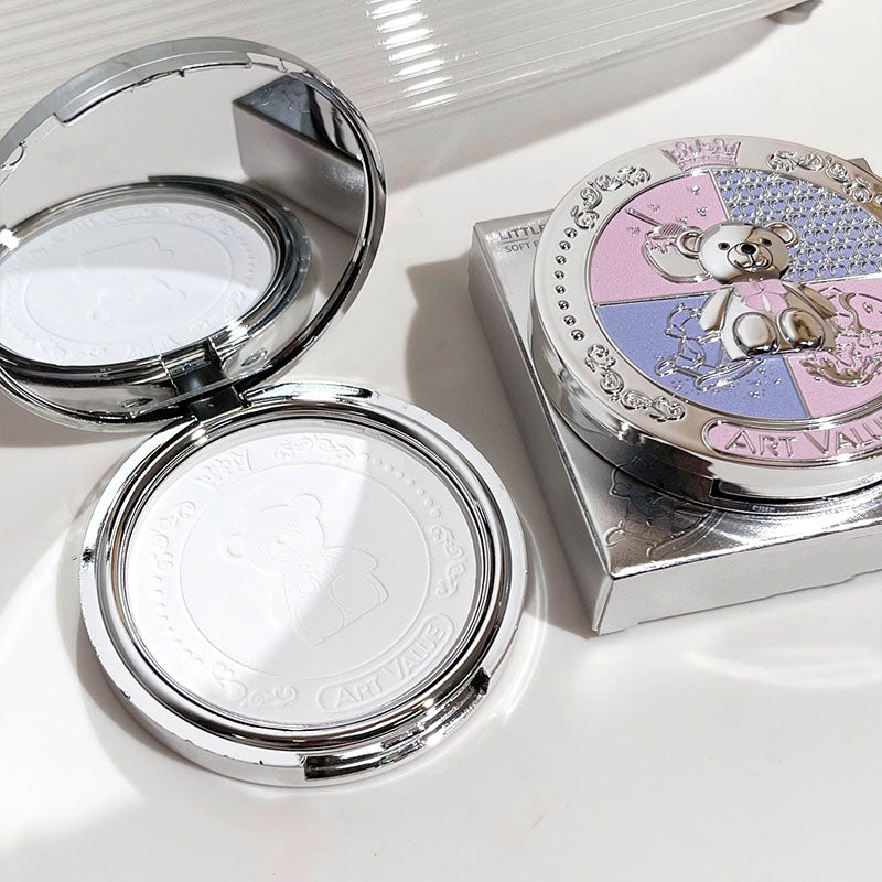 Soft Focus Pressed Powder Matte Natural Makeup Setting Makeup Brightening Makeup Loose Powder