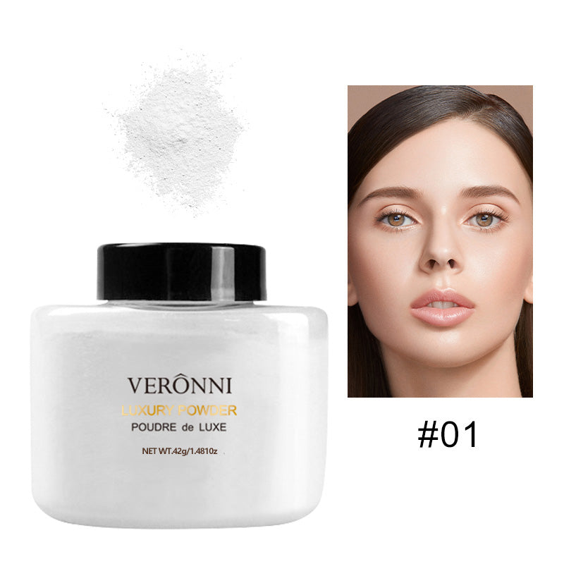 Banana Luxury Powder for Women Face Foundation Banana Powder Bottles Loose Powder Authentic Oil-Control Beauty Make Up Art Tools