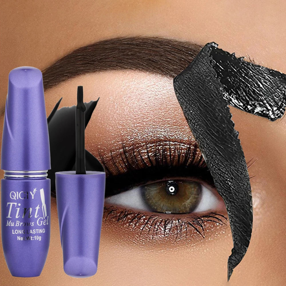 Semi-Permanent Peel Off Eyebrow Dye Cream Waterproof Sweatproof Brow Gel Natural Long-Wearing Stripped Wild Eye Brow Makeup