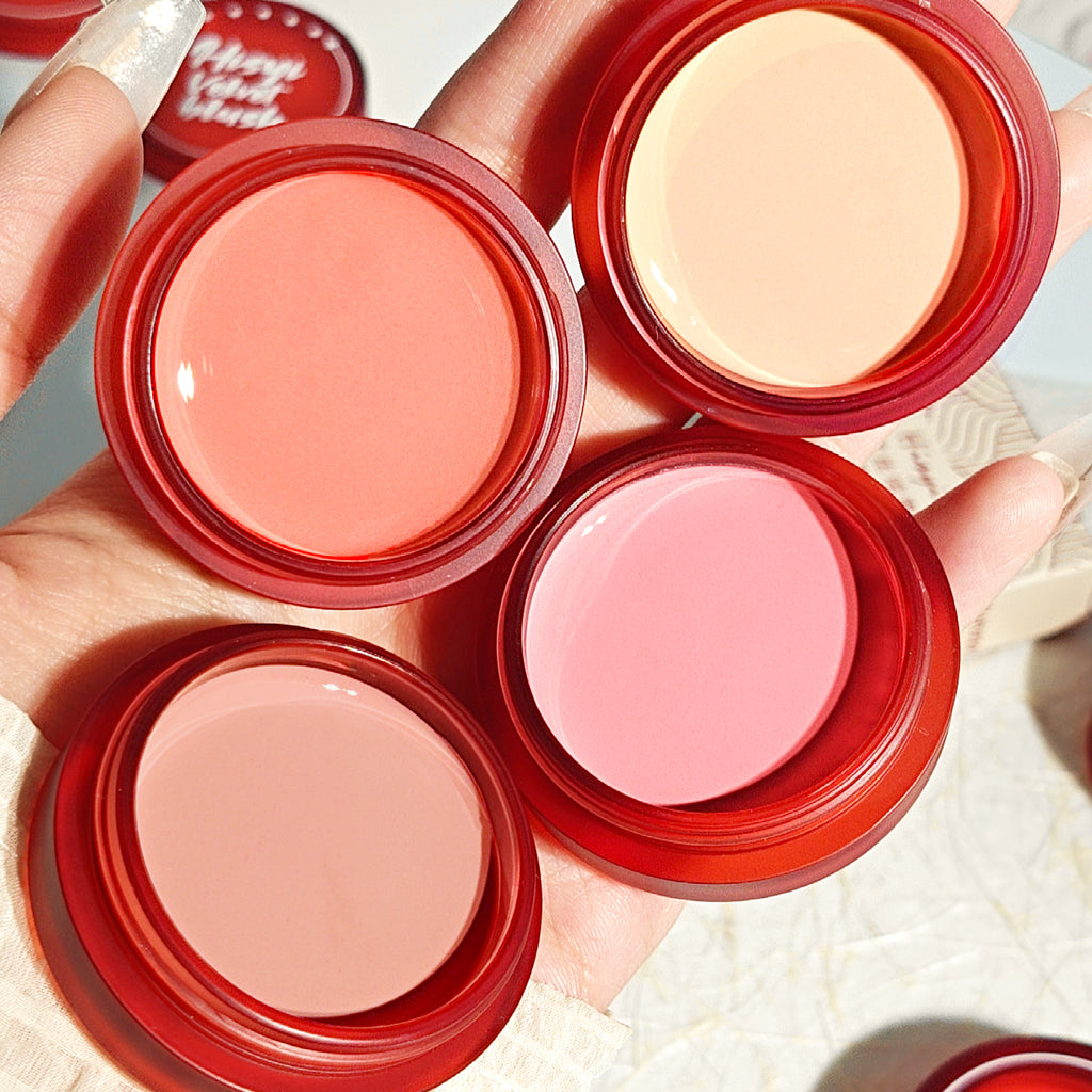 Swan velvet blush - waterproof  brightening  cream formula  long-lasting multi-purpose for lips cheeks and eyes  4 shades