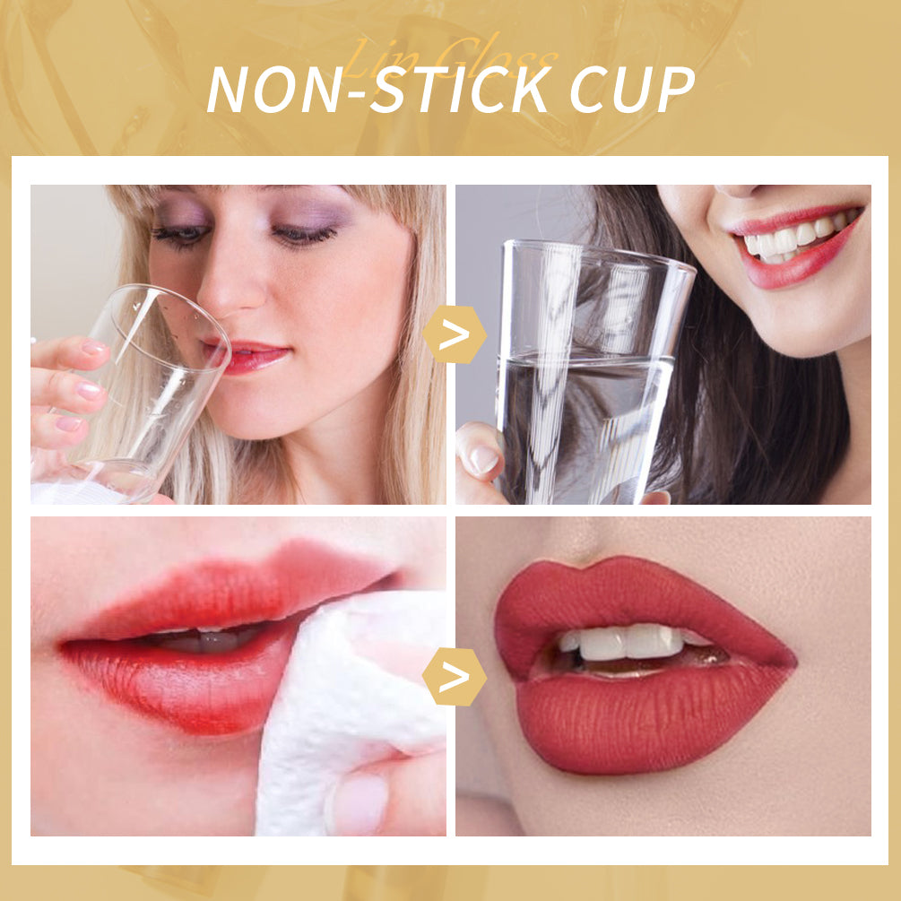 Leopard Print Velvet Matte Liquid Lipstick Lasting Waterproof Non-Stick Cup Lip Gloss Women Moisturizing Lip Tint