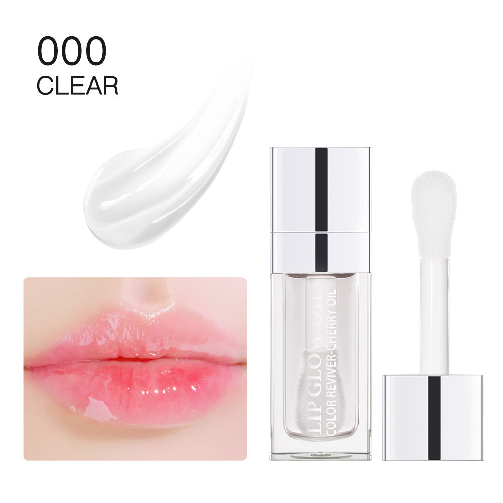 Moisturizing Mirror Lip Glaze Dark Red Brown Non Greasy Water Light Lip Gloss Long-Lasting Non-stick Cup Lightly Liquid
